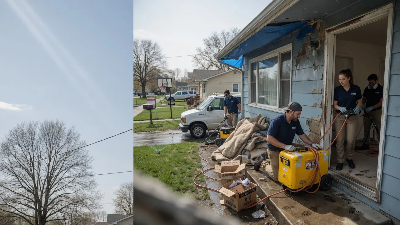 Basement Flood Cleanup in Greenville, TX near me